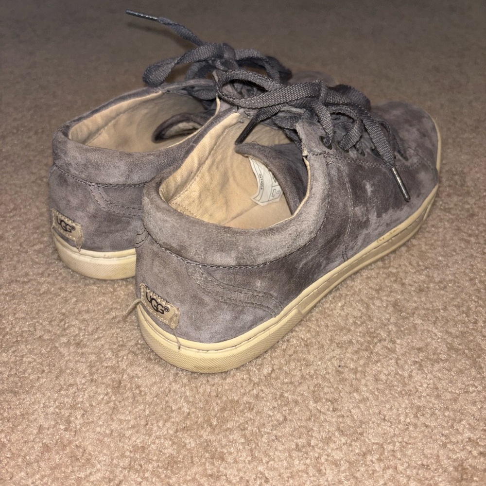 UGG Gray Suede Sneakers